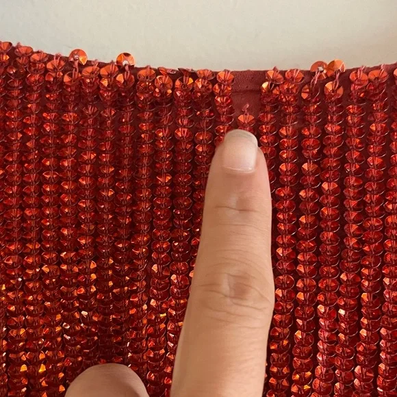 Retrofête Gabrielle Robe in Ruby Red - Picture 7 of 12